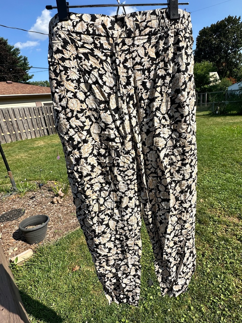Old Navy Floral Harem Pants